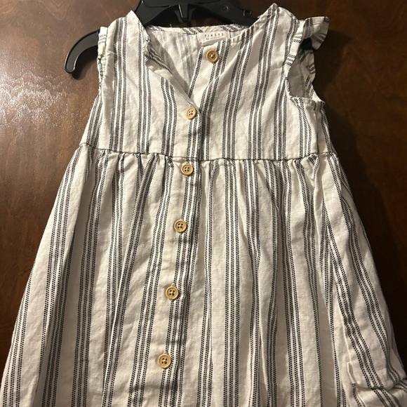 firsts by petit lem Polkadotted striped dress - Picture 1 of 3